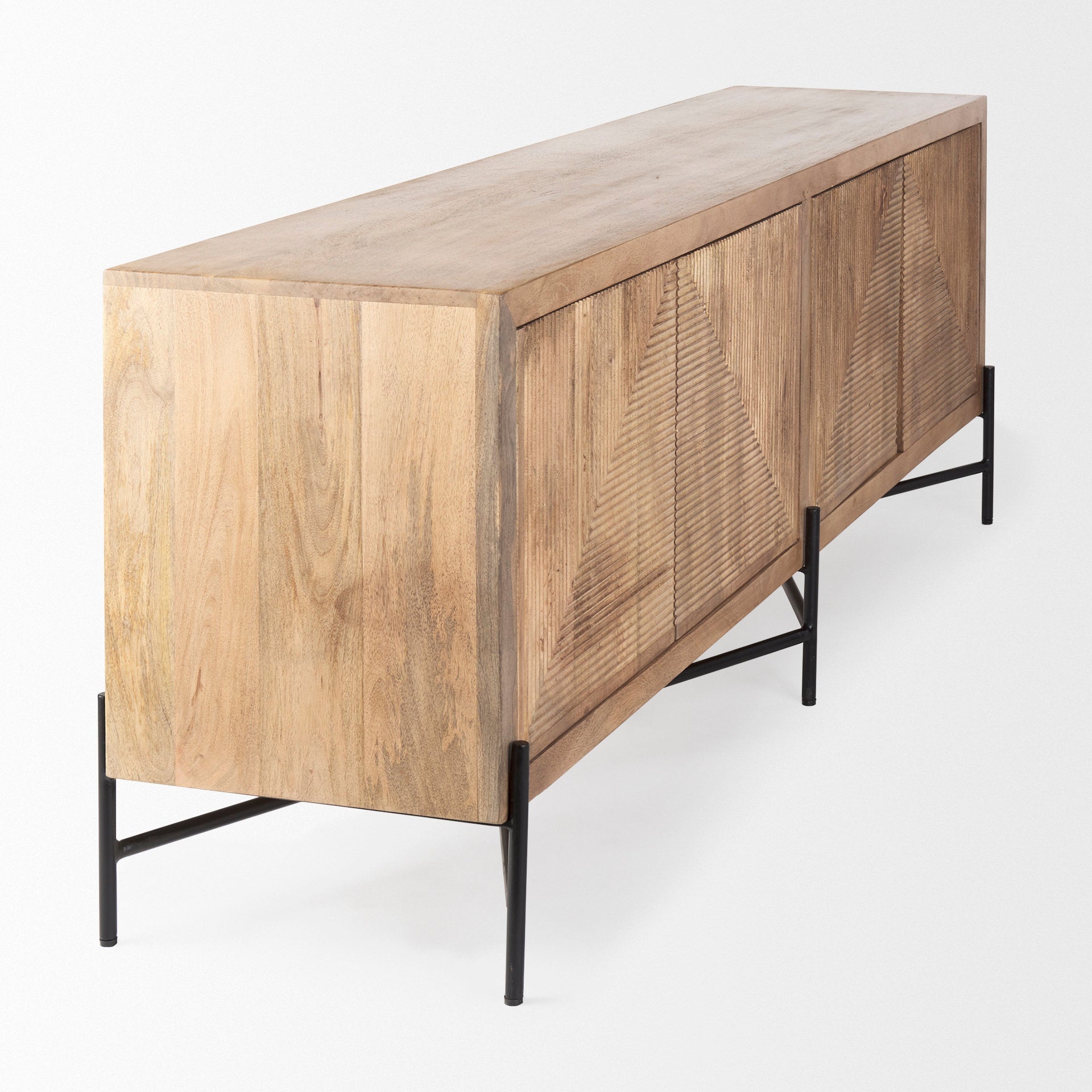 Mercana Cairo Four Doors Wood Sideboard