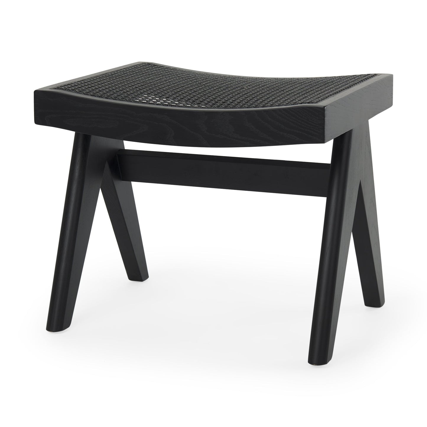 Arvin Wooden Black Stool