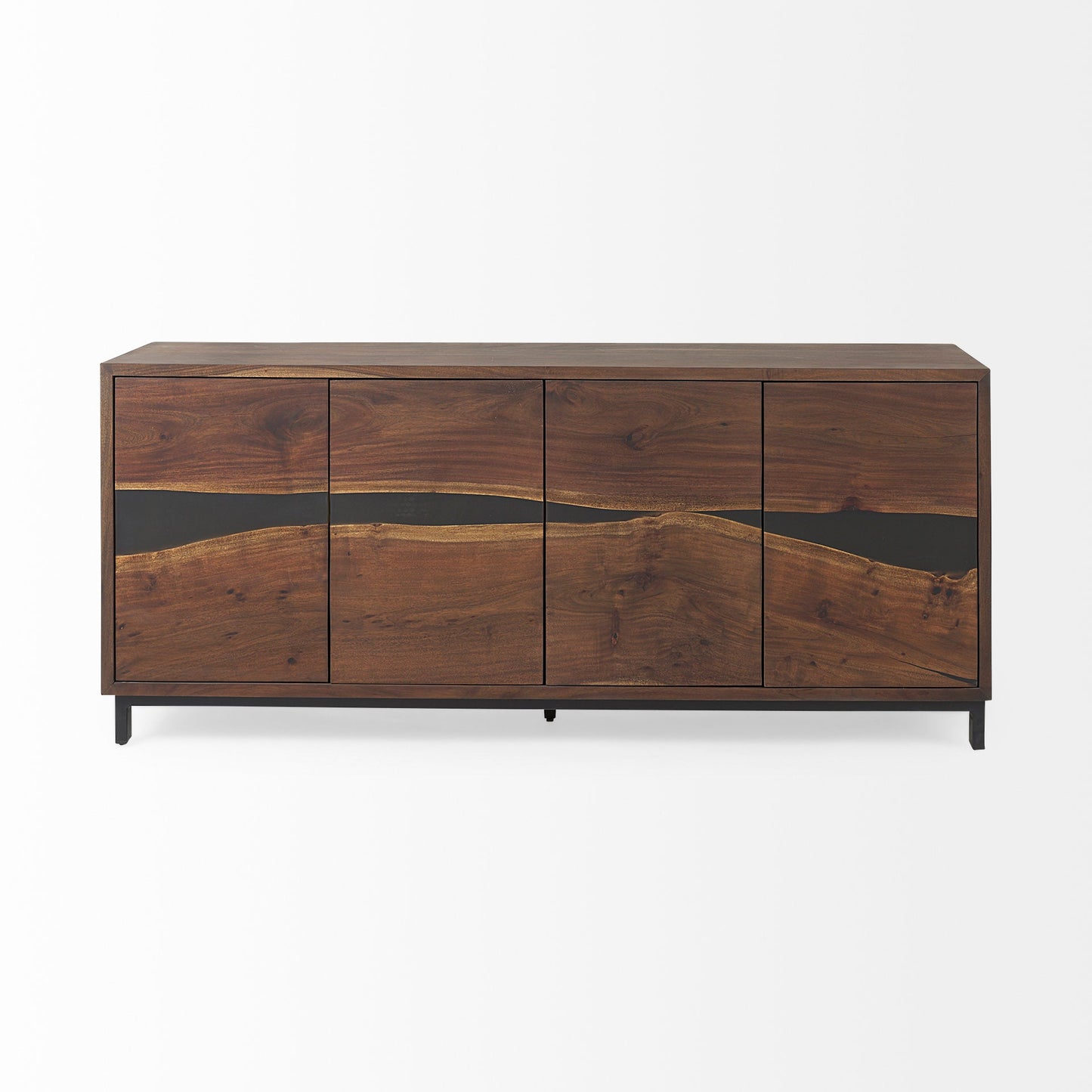 Hemlock Wooden Brown Sideboard