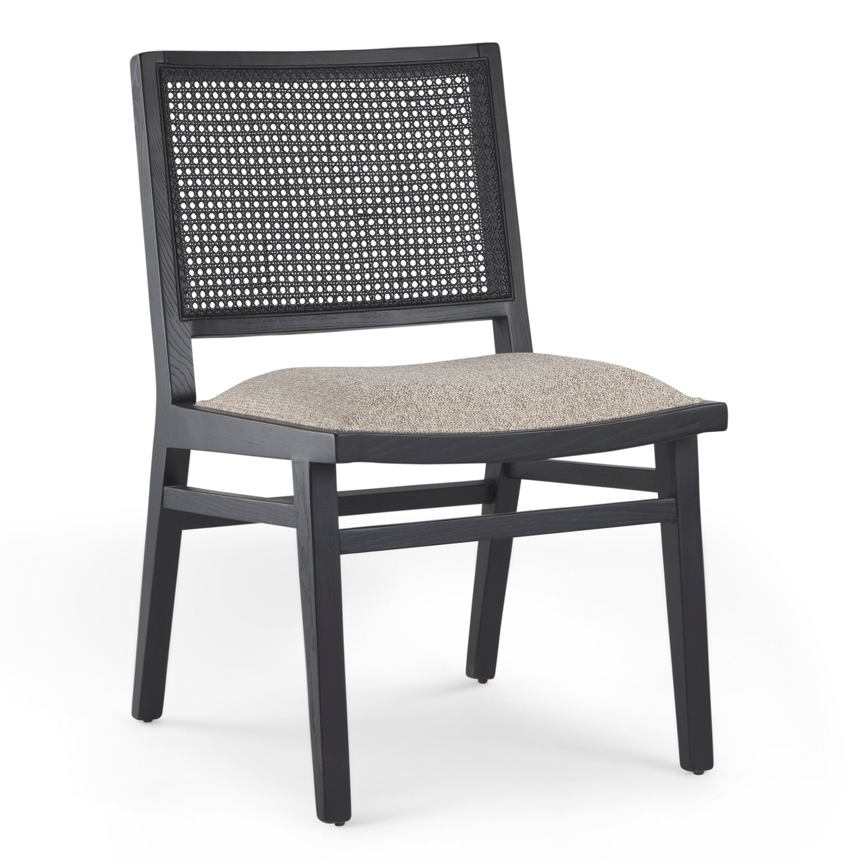 Mercana Wynn Fabric Armless Dining Chair (Set of 2)