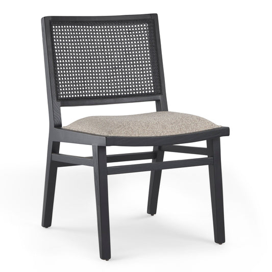 Mercana Wynn Fabric Armless Dining Chair (Set of 2)