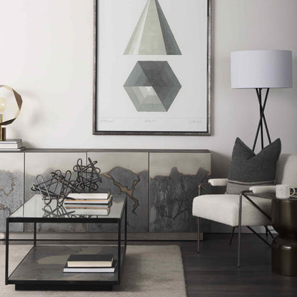 Roxdale Acid Wash Iron Sideboard