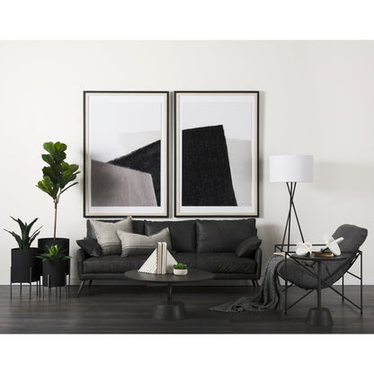 Mercana Cochrane Top Grain Leather Three Seater Sofa
