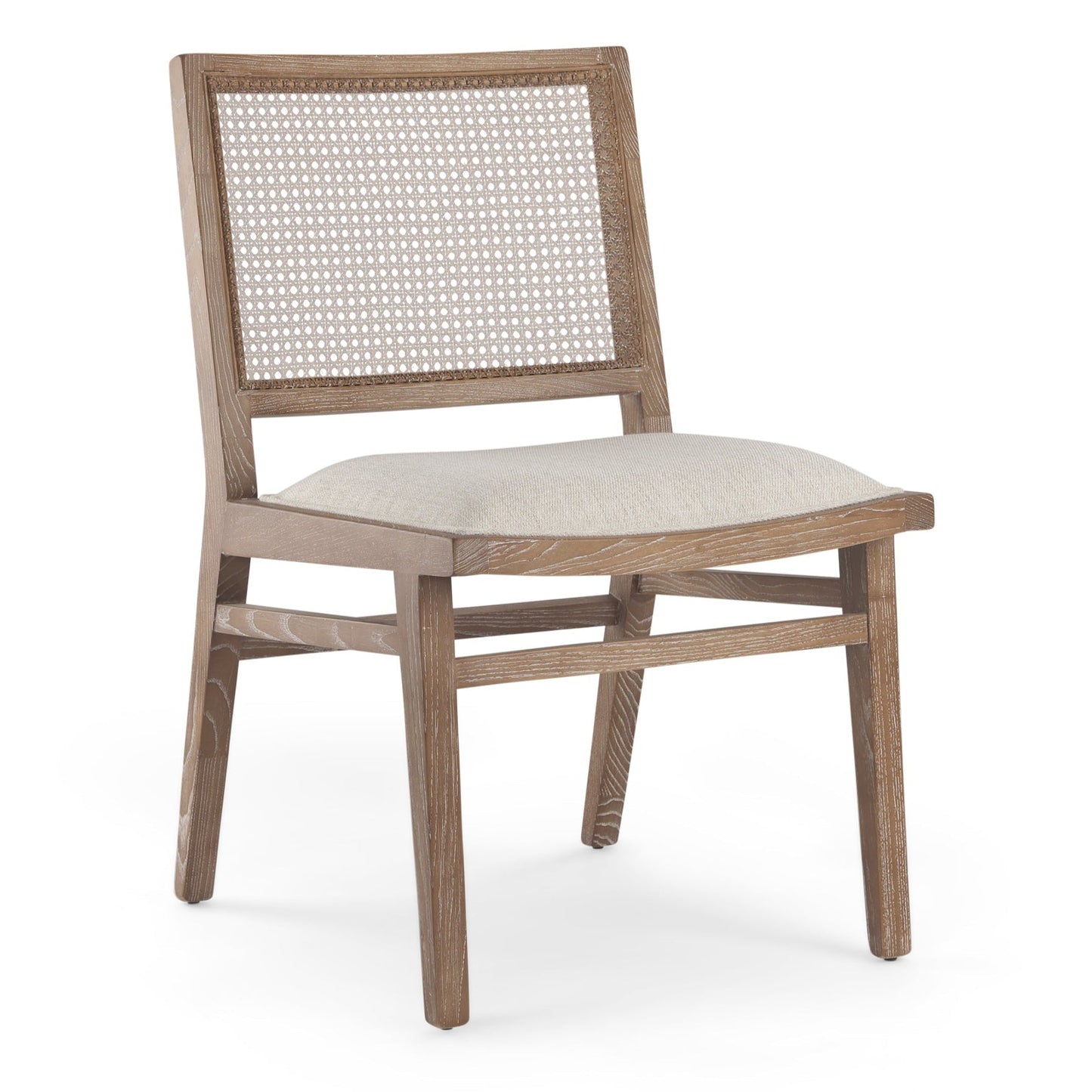 Mercana Wynn Fabric Armless Dining Chair (Set of 2)