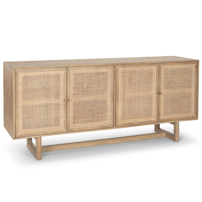 Mercana Grier Four Doors Wood Sideboard