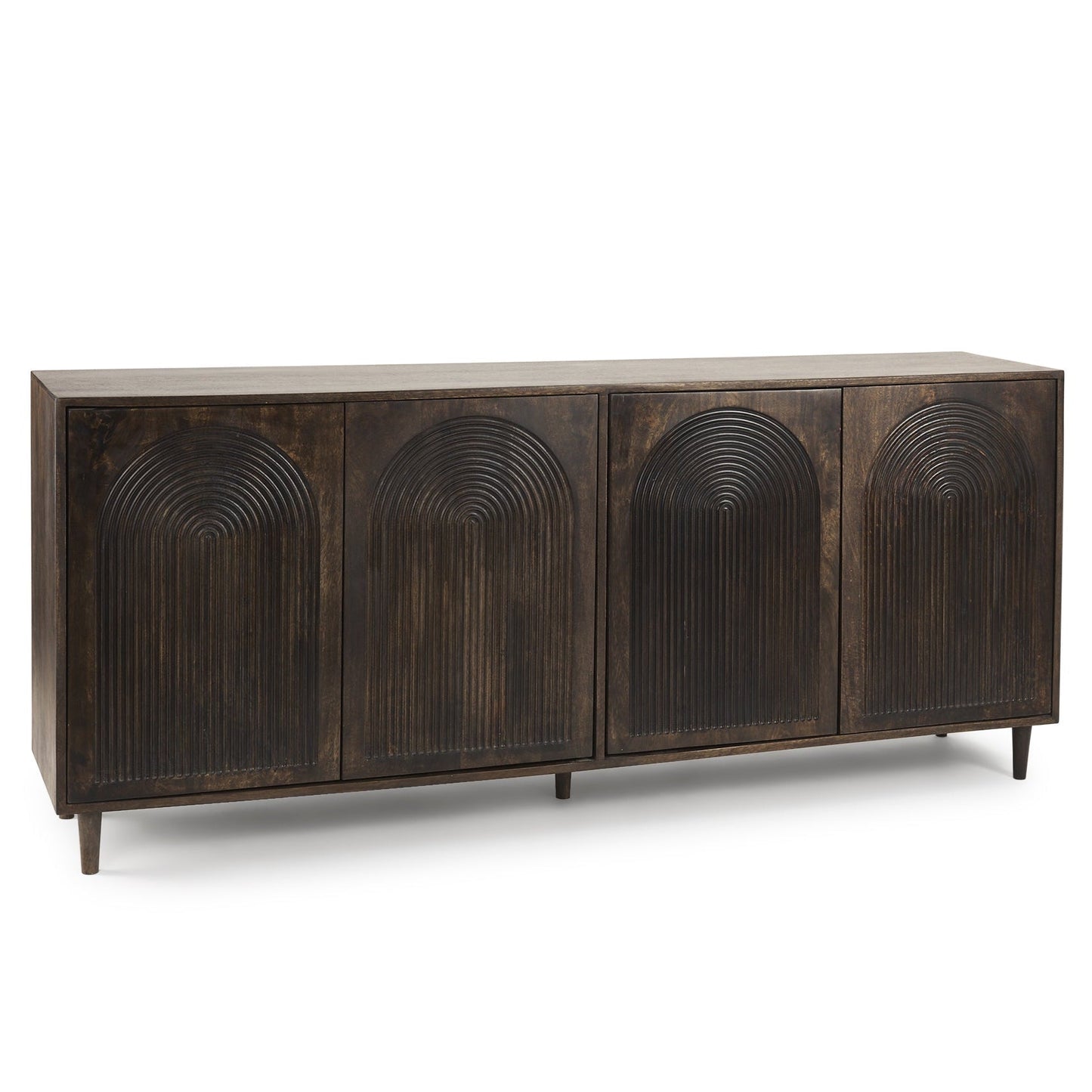 Tucker Four Doors Wood Sideboard