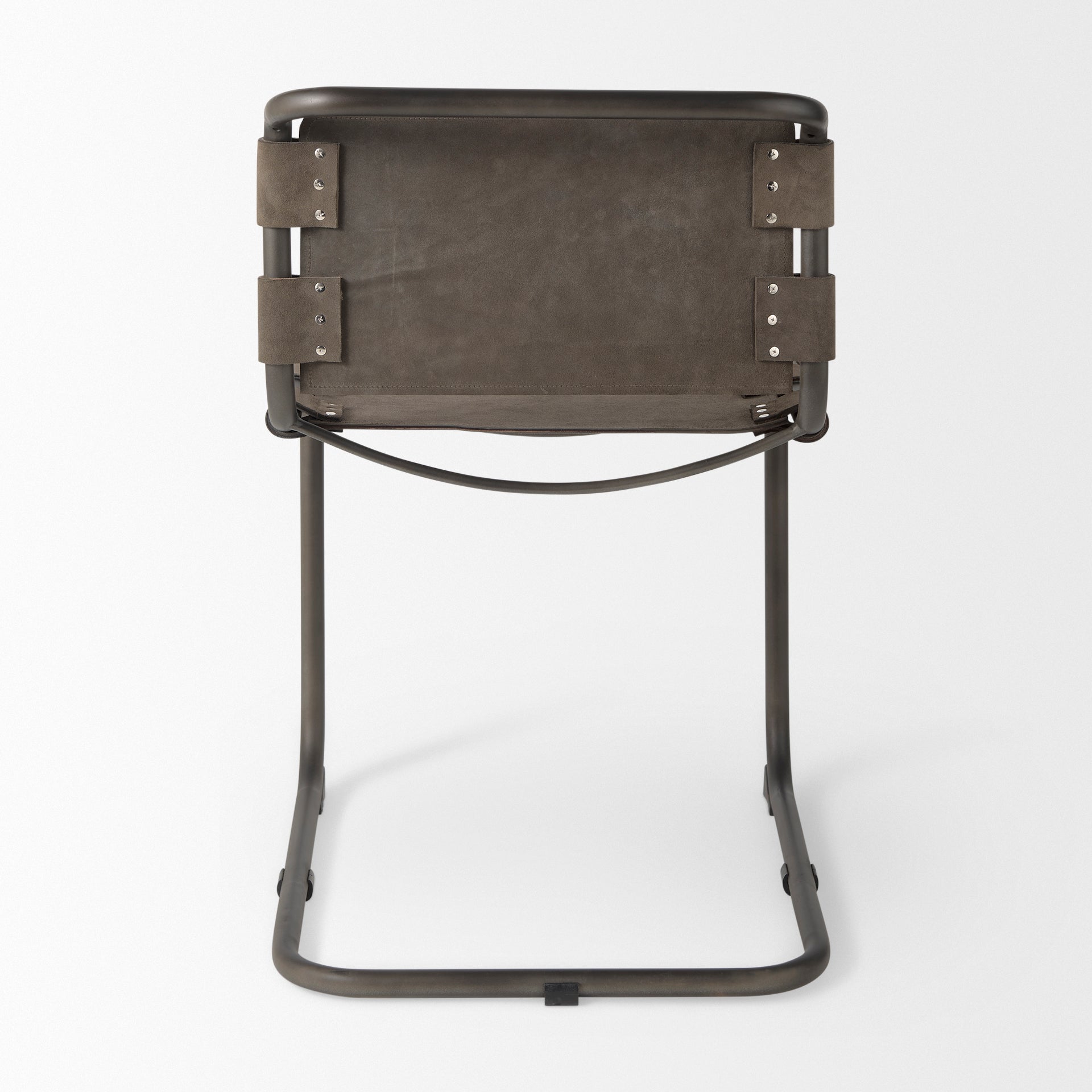 Mercana Berbick Leather Armless Dining Chair (Set of 2)