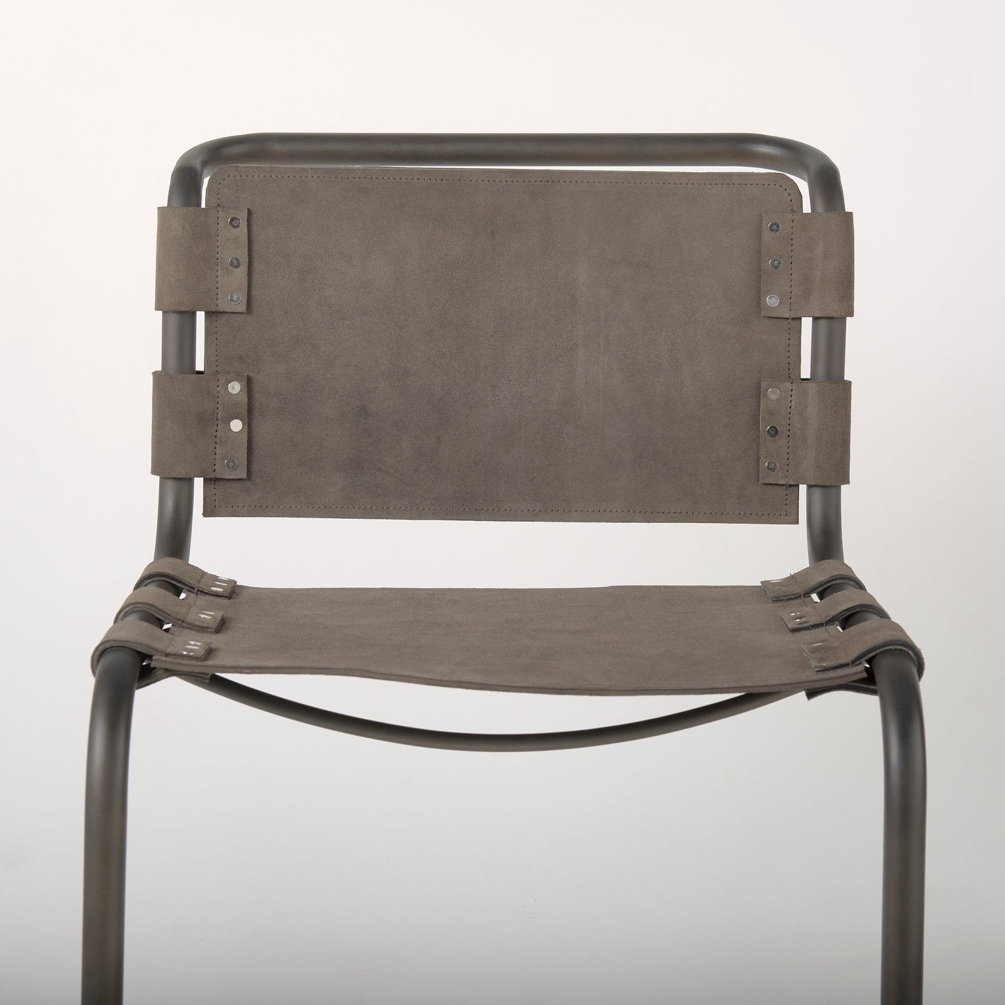 Mercana Berbick Leather Armless Dining Chair (Set of 2)