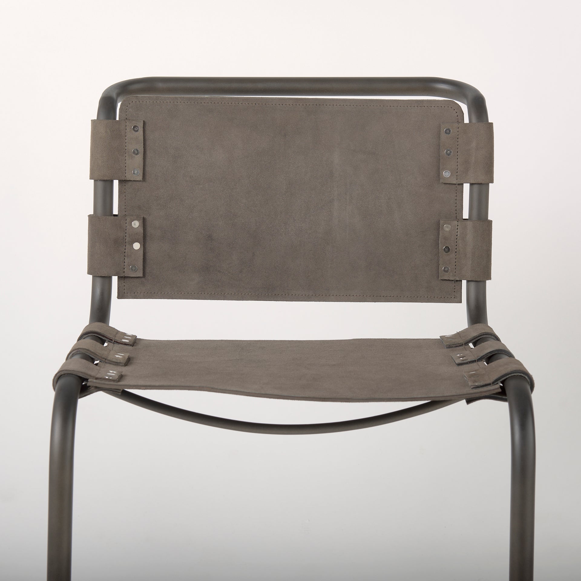 Mercana Berbick Leather Armless Dining Chair (Set of 2)