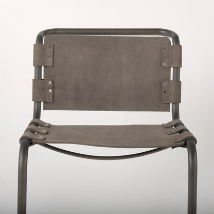 Mercana Berbick Leather Armless Dining Chair (Set of 2)
