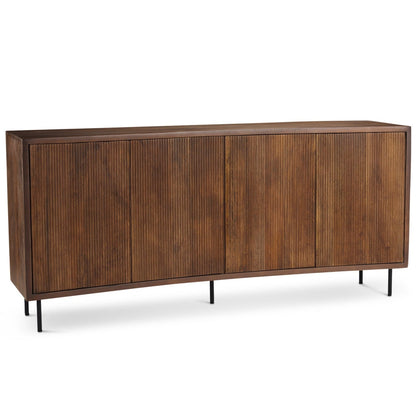 Lance Solid Wooden Brown Sideboard