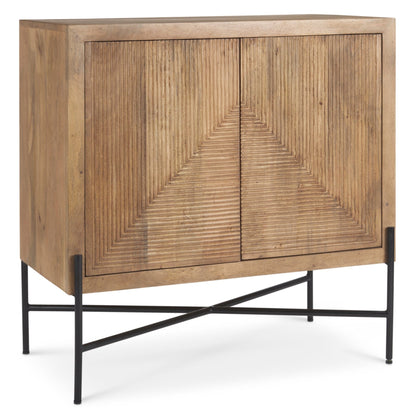 Cairo Two Doors Wood Cabinet