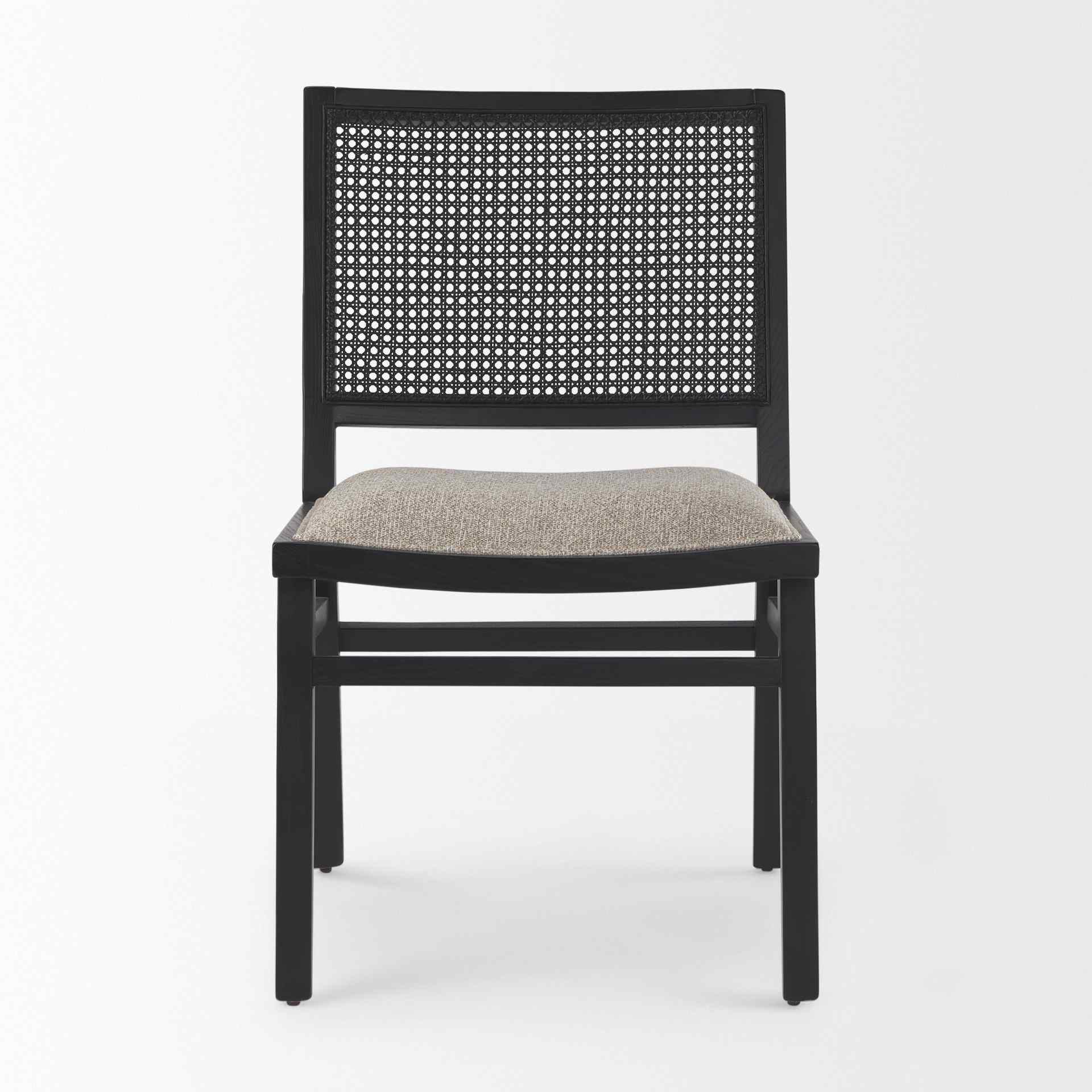 Mercana Wynn Fabric Armless Dining Chair (Set of 2)