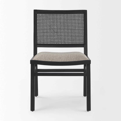 Mercana Wynn Fabric Armless Dining Chair (Set of 2)