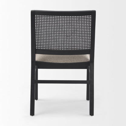 Mercana Wynn Fabric Armless Dining Chair (Set of 2)