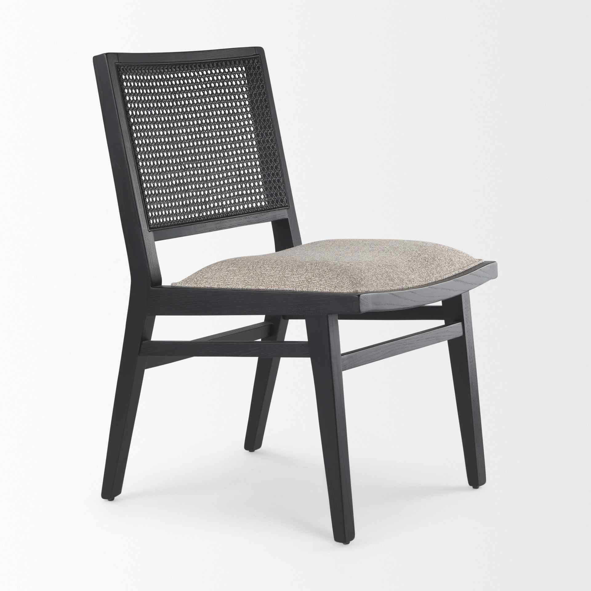Mercana Wynn Fabric Armless Dining Chair (Set of 2)
