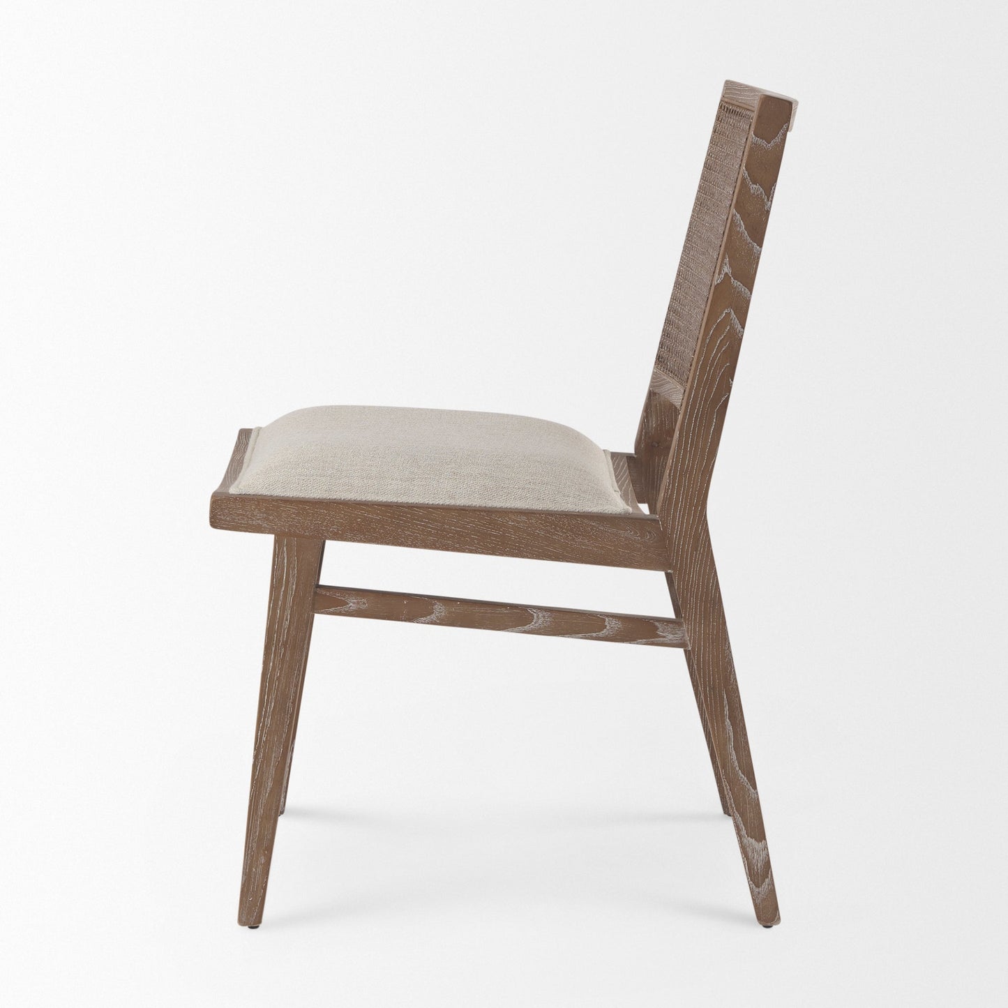 Mercana Wynn Fabric Armless Dining Chair (Set of 2)