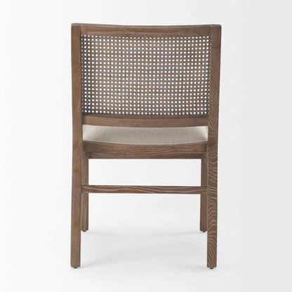 Mercana Wynn Fabric Armless Dining Chair (Set of 2)