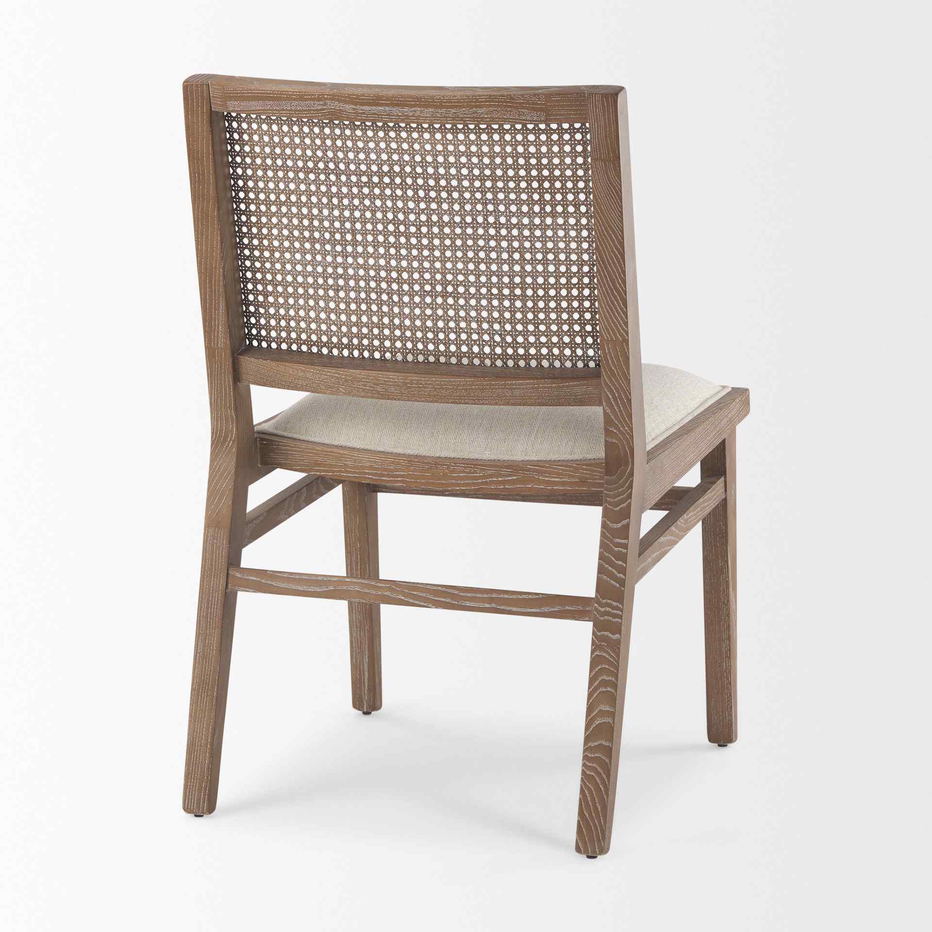 Mercana Wynn Fabric Armless Dining Chair (Set of 2)