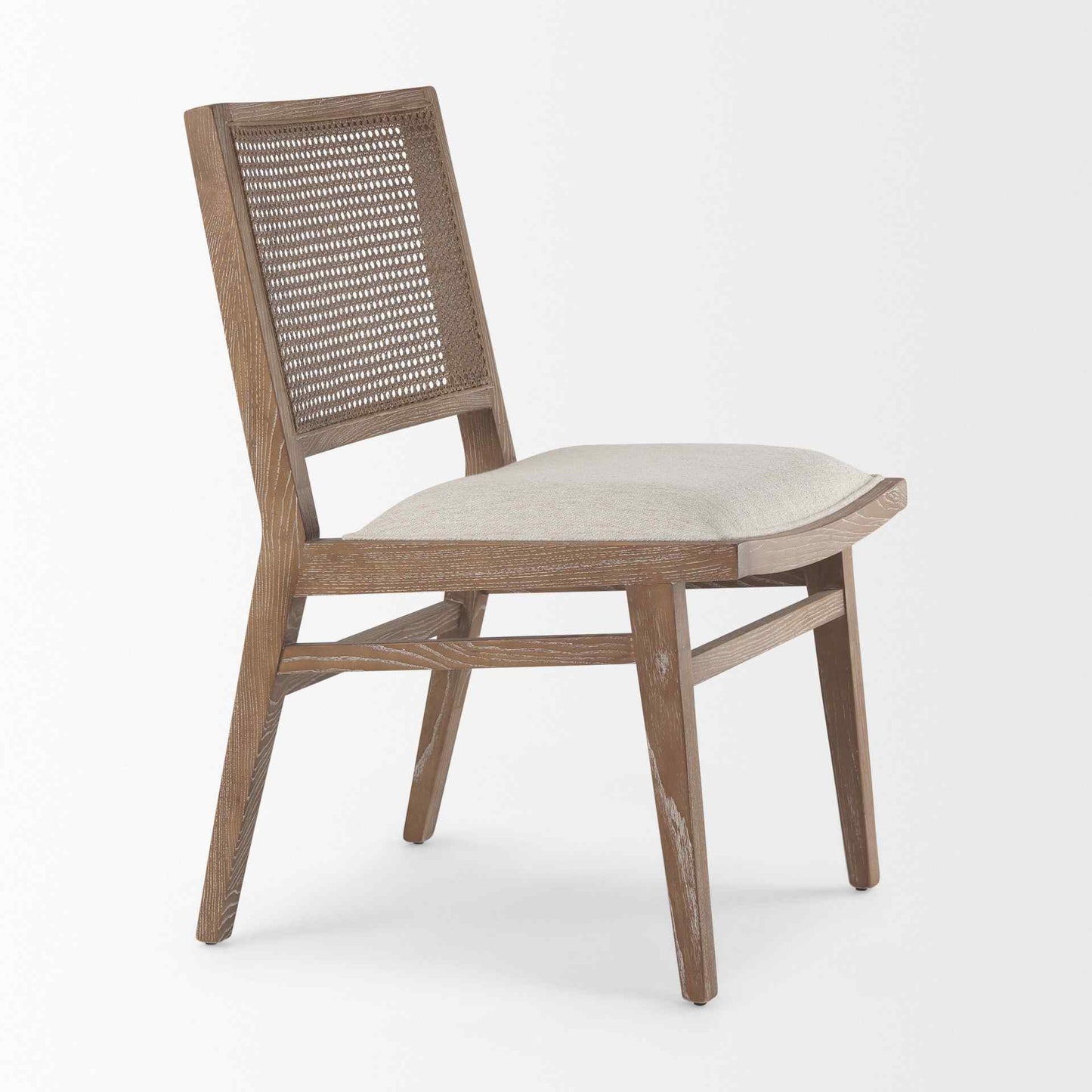 Mercana Wynn Fabric Armless Dining Chair (Set of 2)