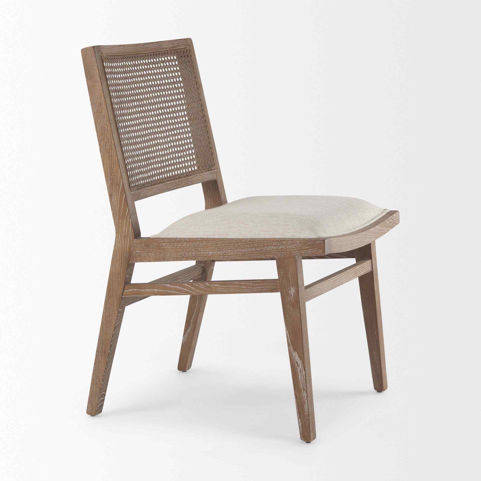 Mercana Wynn Fabric Armless Dining Chair (Set of 2)