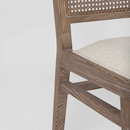 Mercana Wynn Fabric Armless Dining Chair (Set of 2)