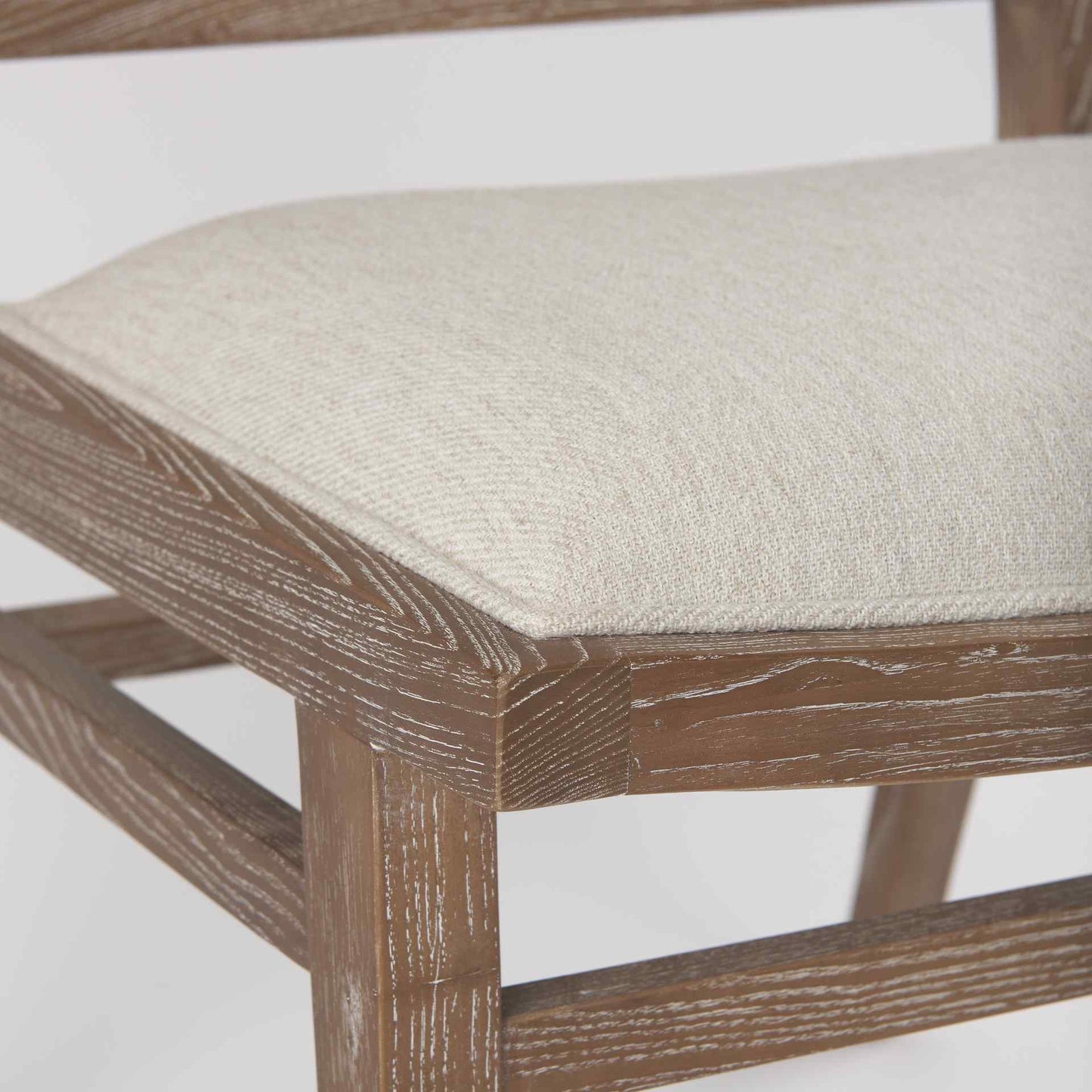 Mercana Wynn Fabric Armless Dining Chair (Set of 2)