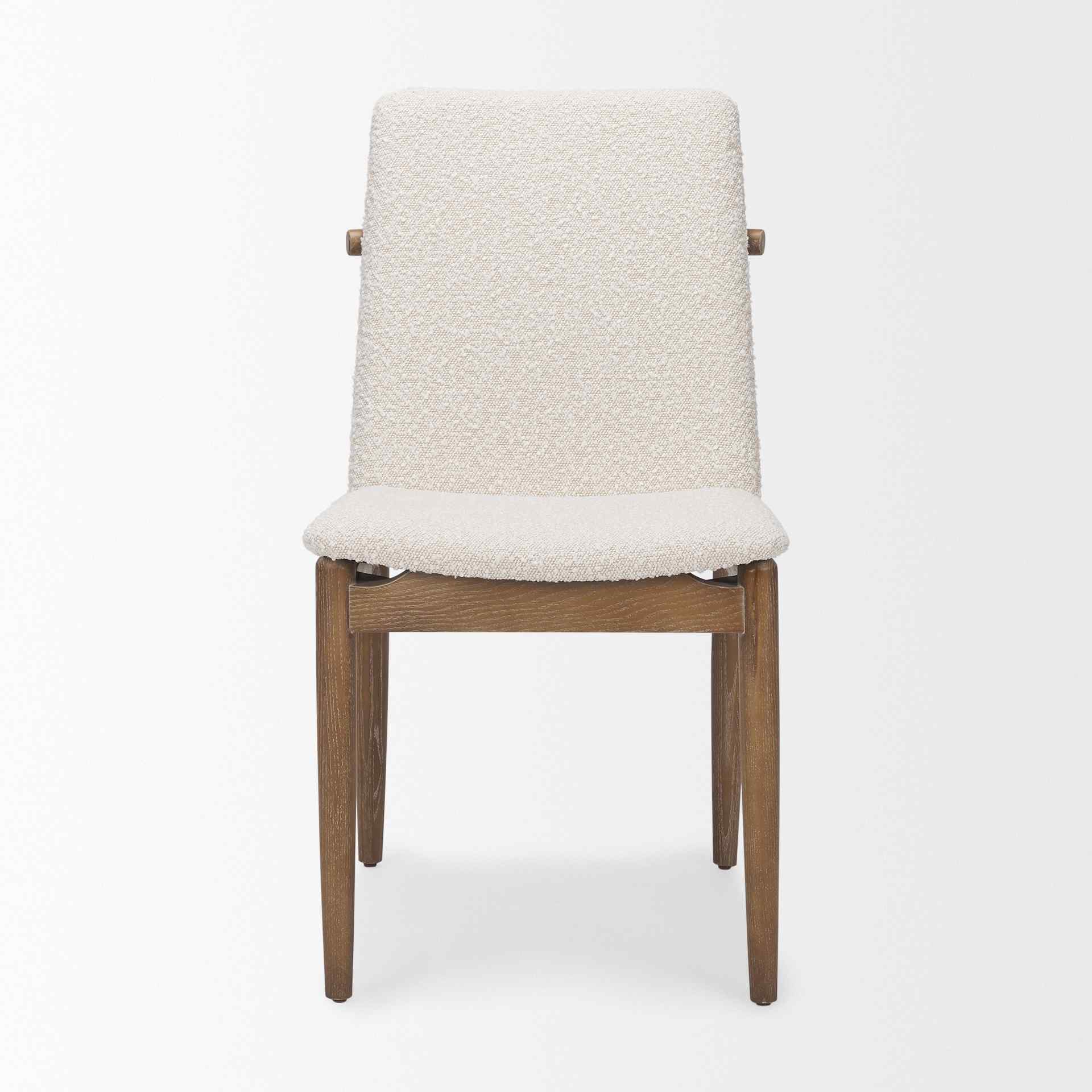 Mercana Cavett Cream Fabric Dining Chair (Set of 2)