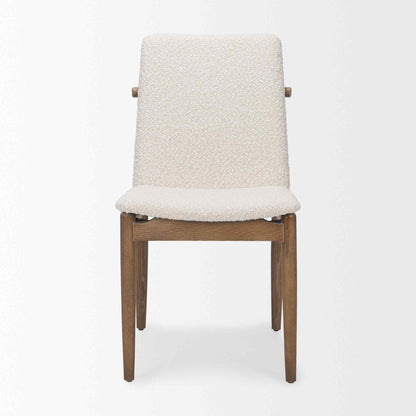 Mercana Cavett Cream Fabric Dining Chair (Set of 2)