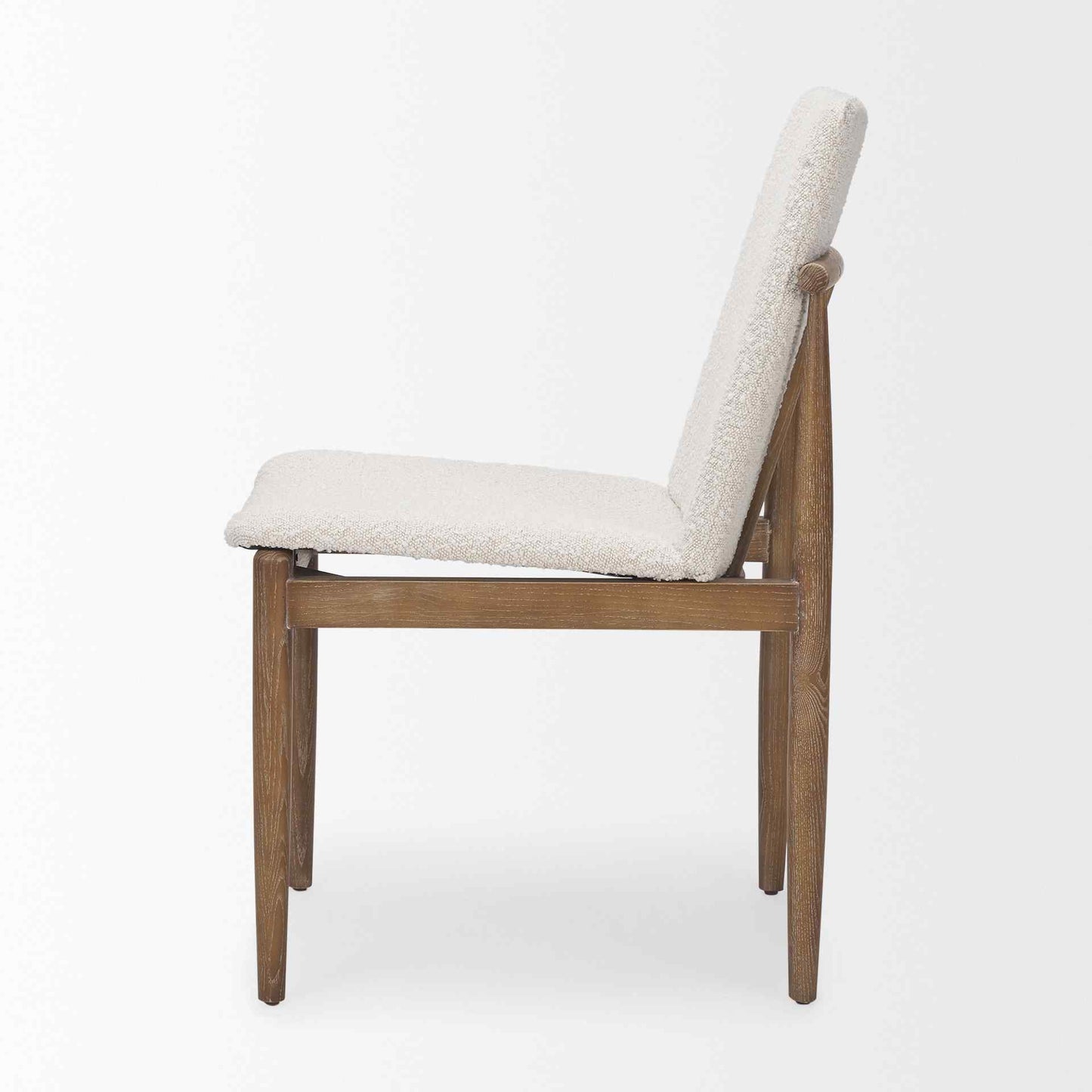Mercana Cavett Cream Fabric Dining Chair (Set of 2)