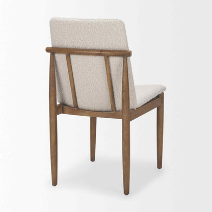 Mercana Cavett Cream Fabric Dining Chair (Set of 2)
