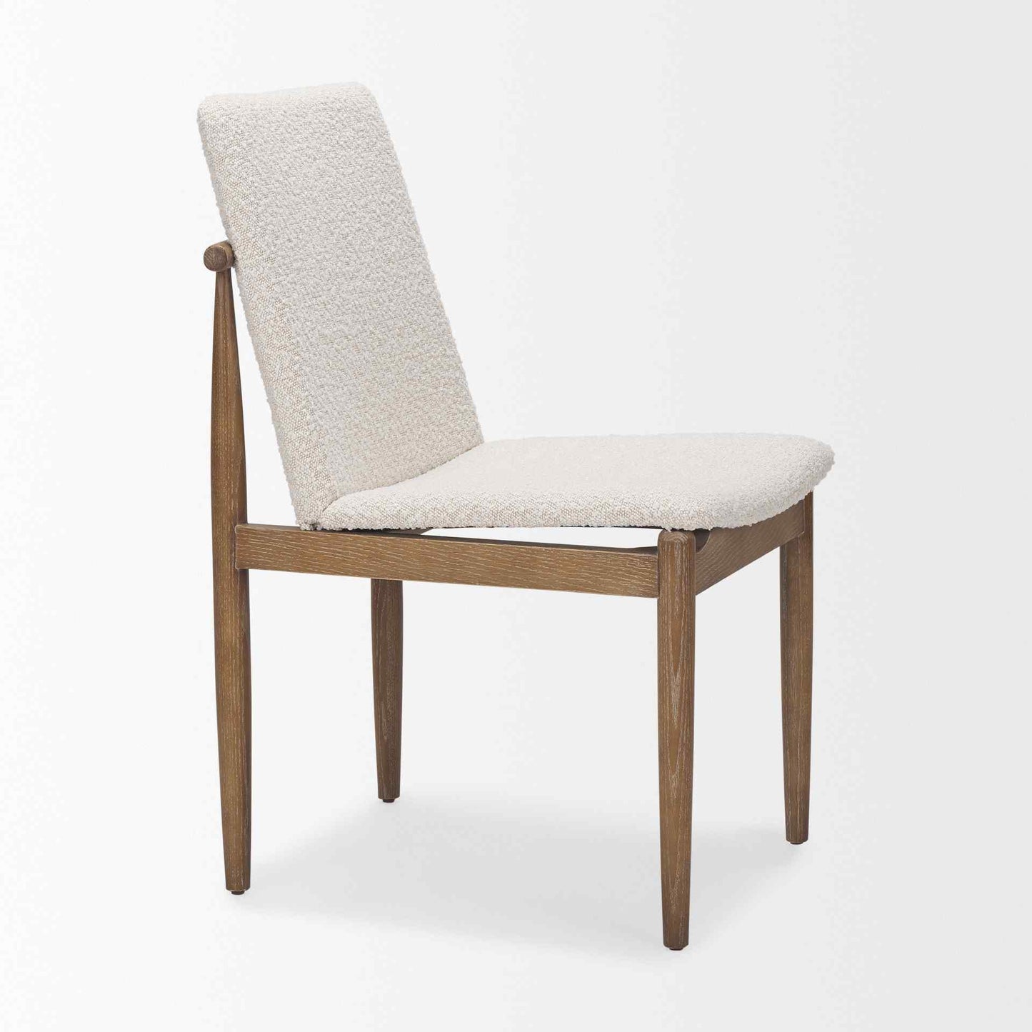 Mercana Cavett Cream Fabric Dining Chair (Set of 2)