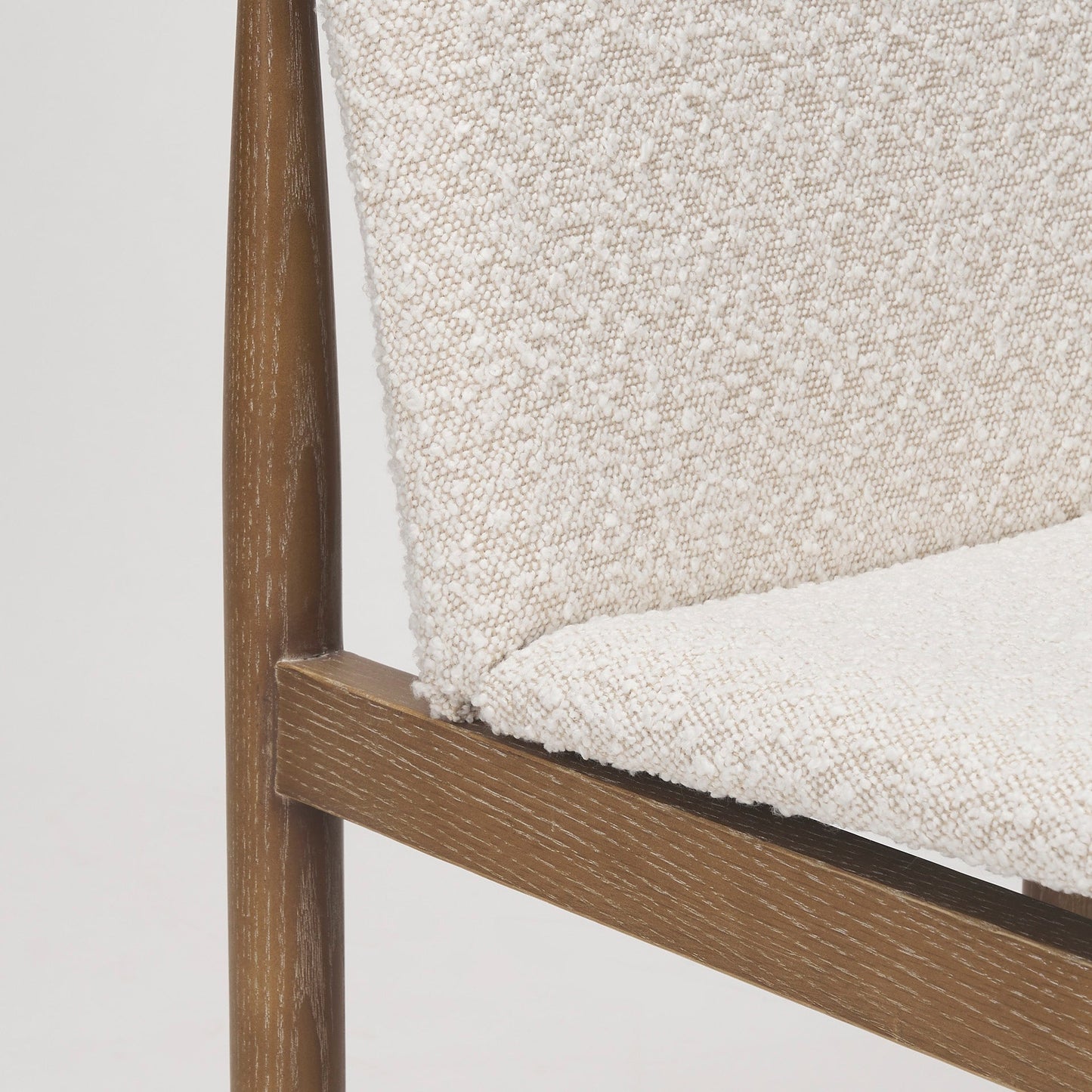 Mercana Cavett Cream Fabric Dining Chair (Set of 2)