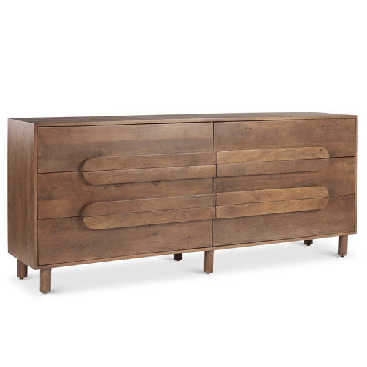 Mercana Astrid Six Drawers Wood Dresser