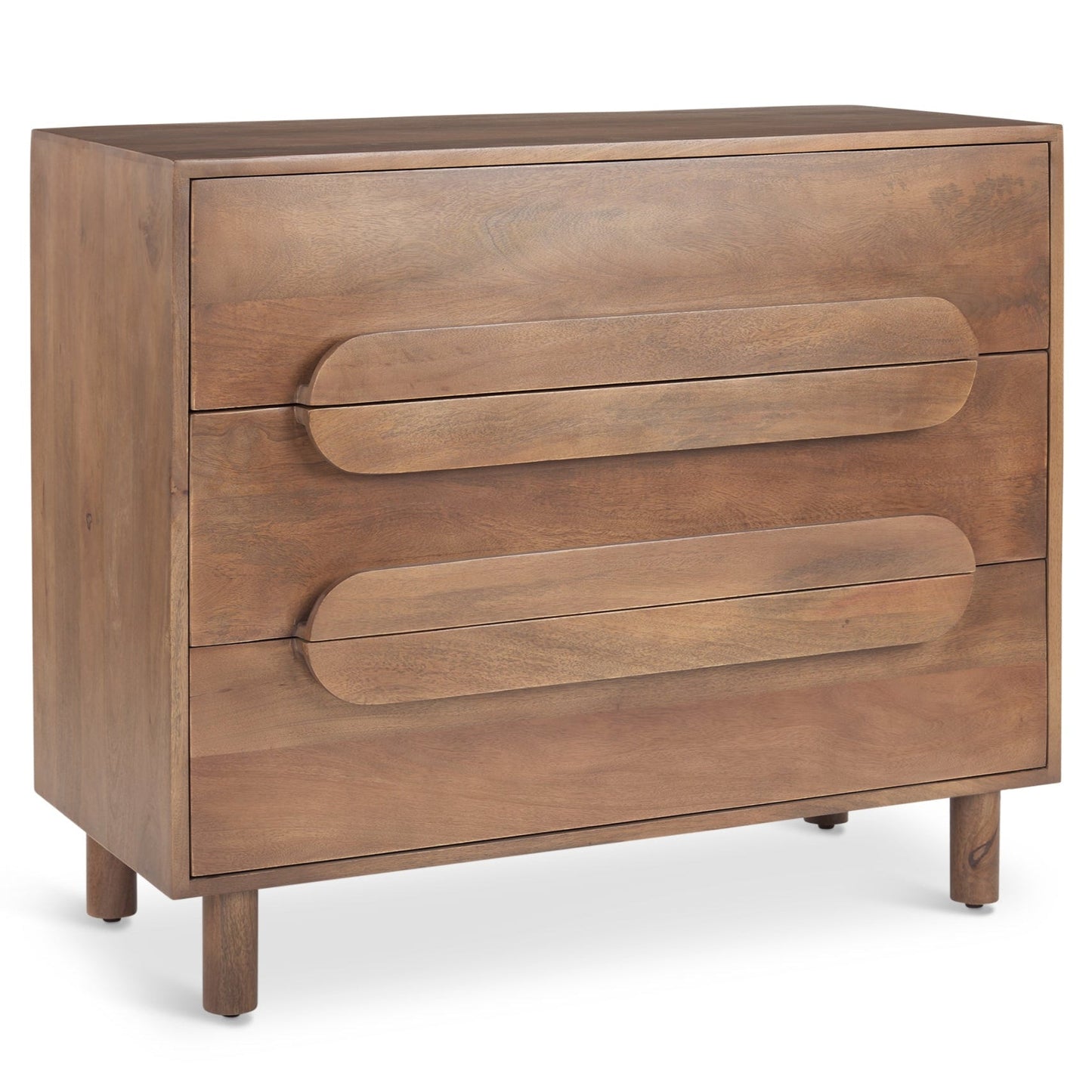 Mercana Astrid Three Drawers Wood Cabinet