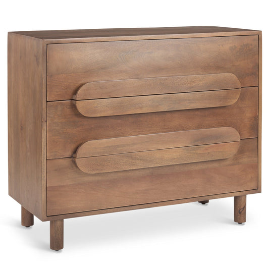 Mercana Astrid Three Drawers Wood Cabinet