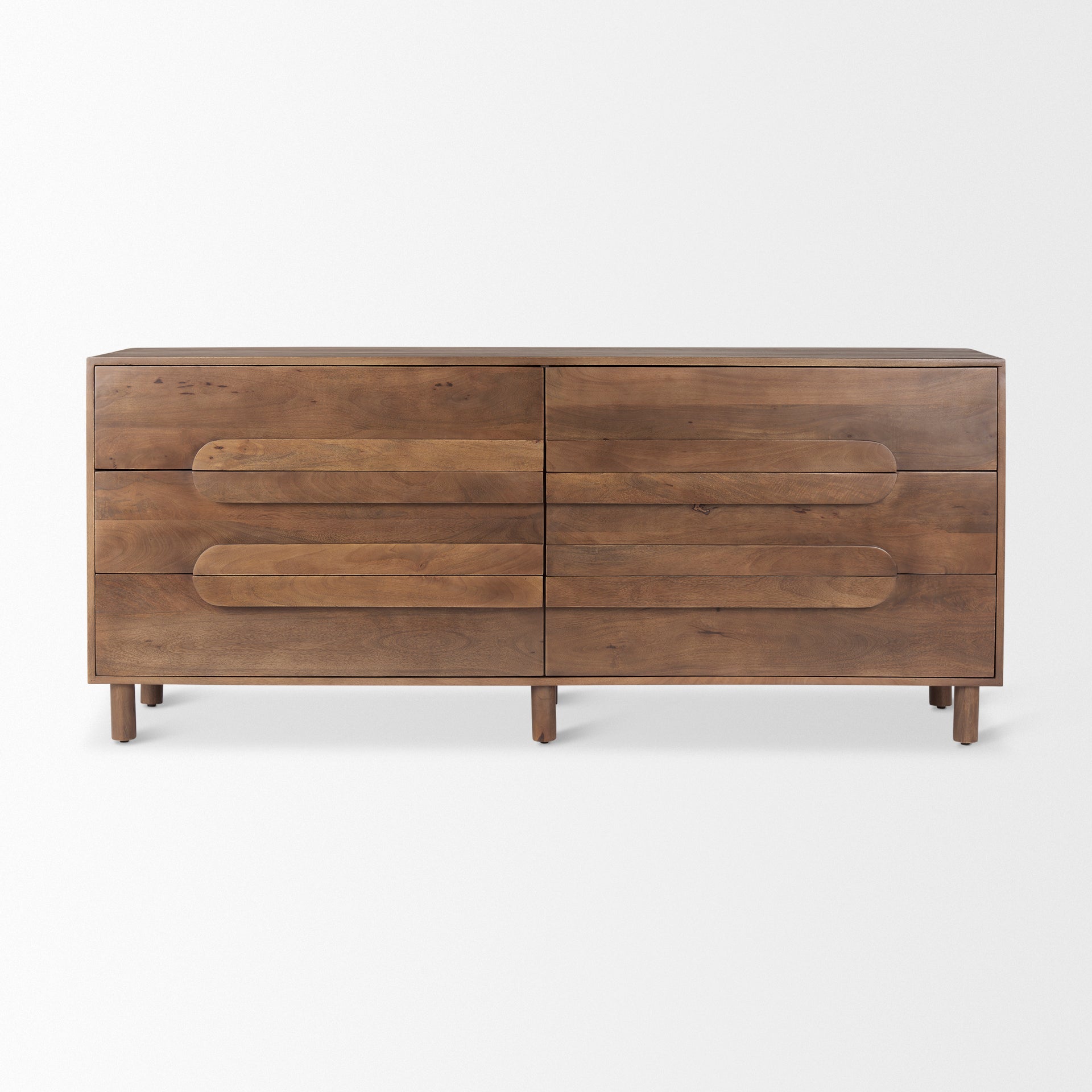 Mercana Astrid Six Drawers Wood Dresser