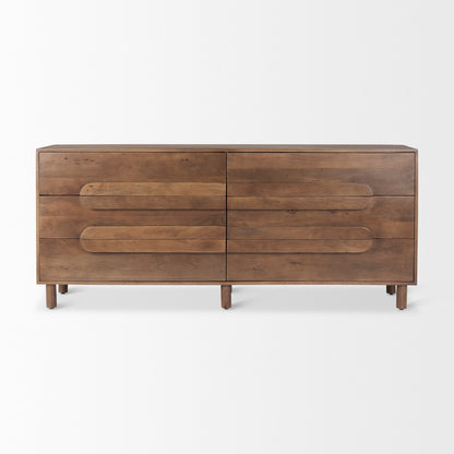 Mercana Astrid Six Drawers Wood Dresser