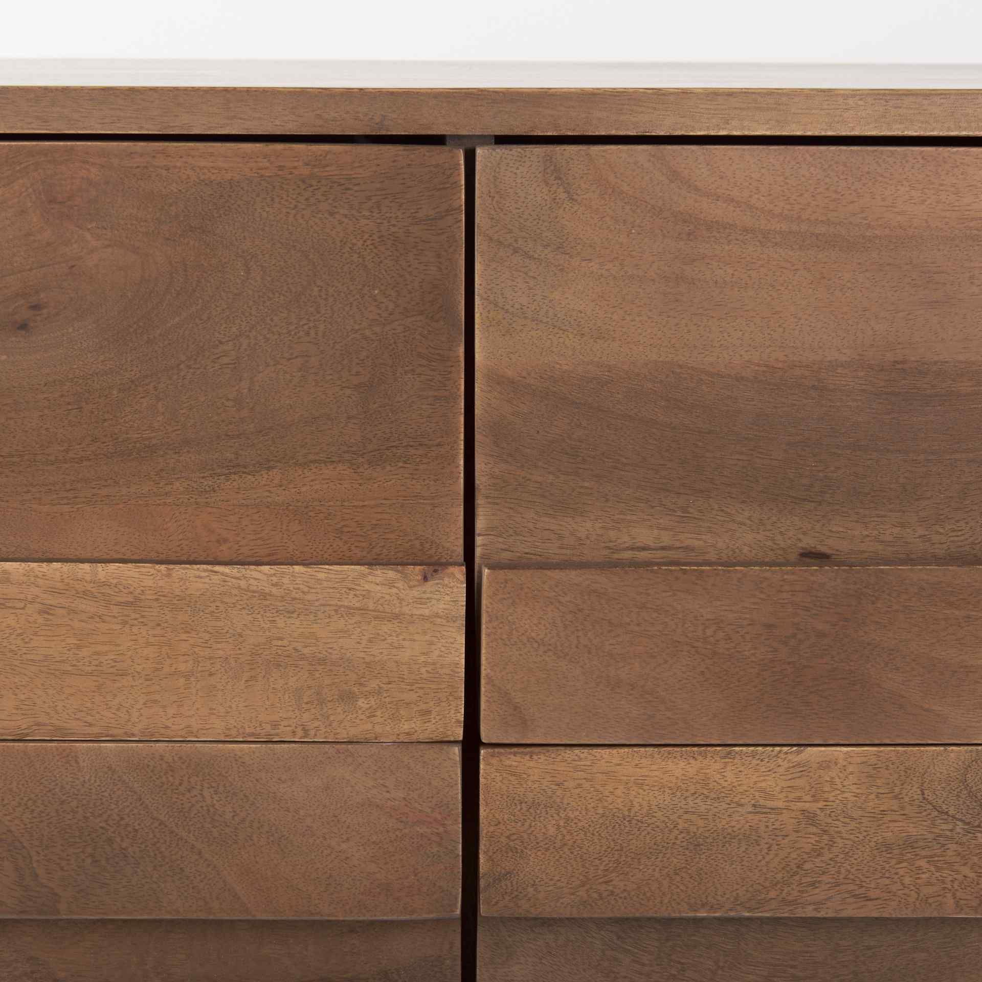 Mercana Astrid Six Drawers Wood Dresser