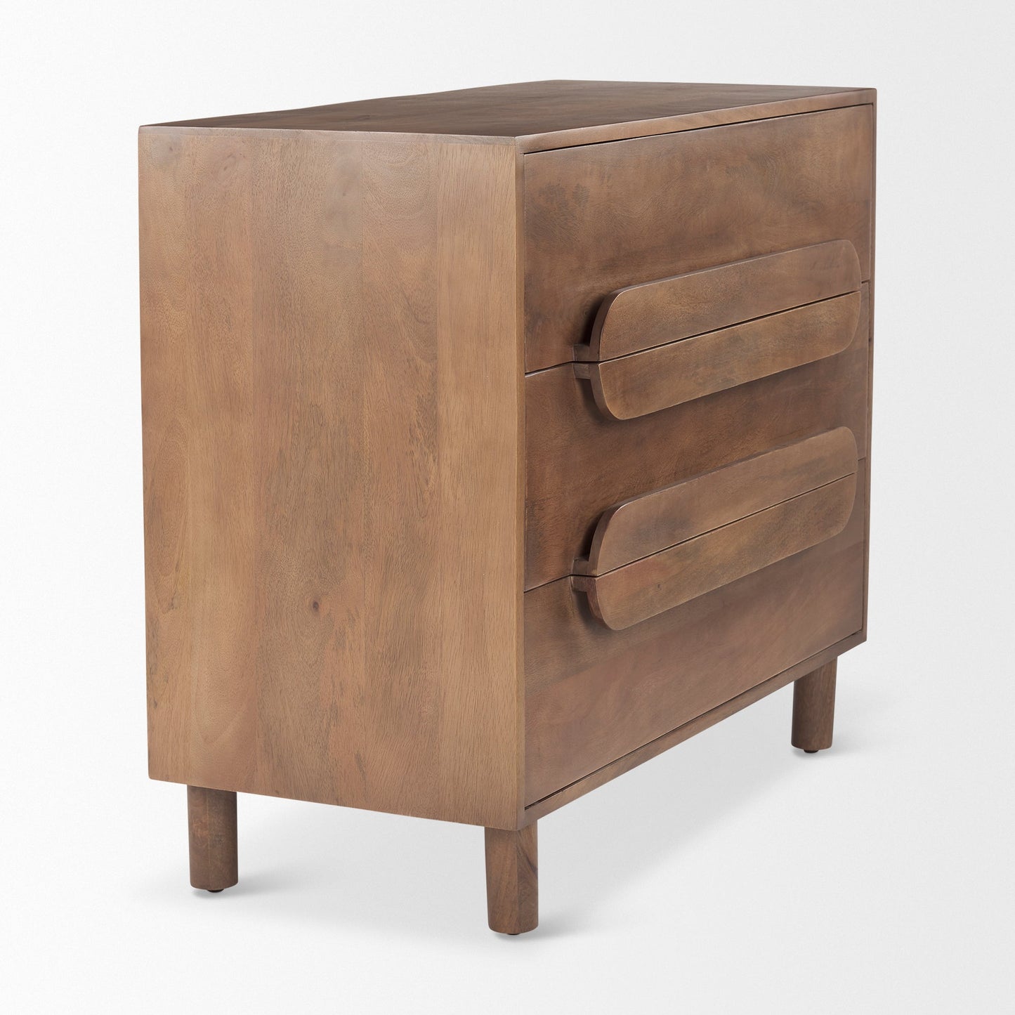Mercana Astrid Three Drawers Wood Cabinet