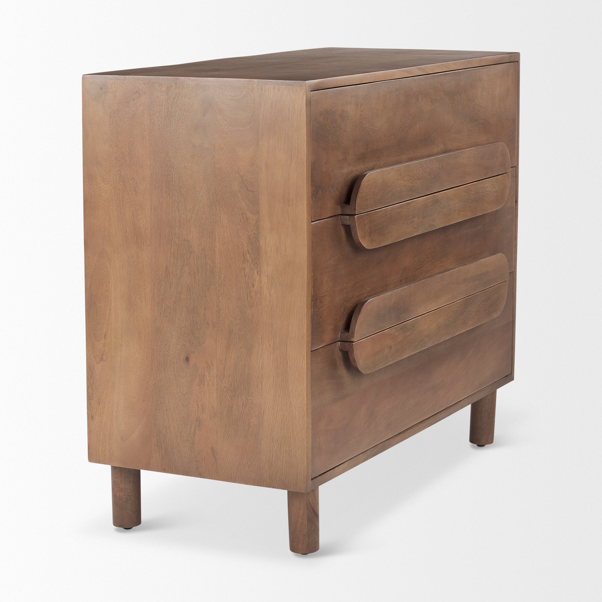 Mercana Astrid Three Drawers Wood Cabinet
