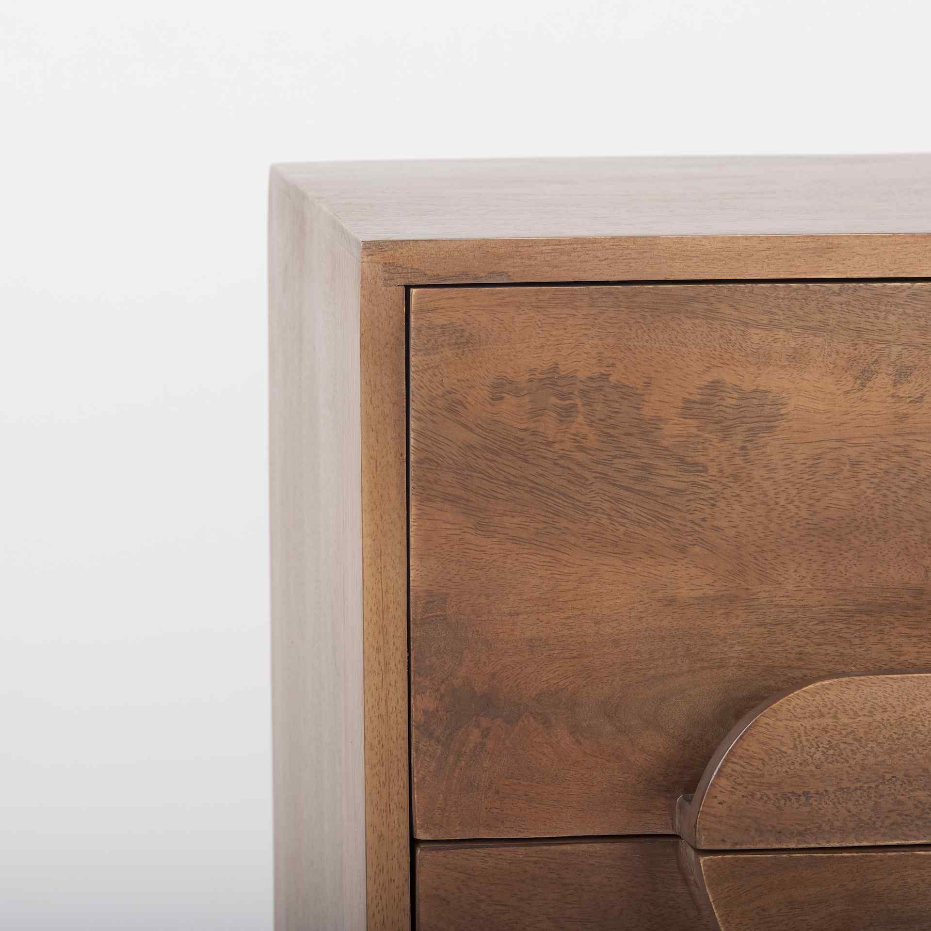 Mercana Astrid Three Drawers Wood Cabinet