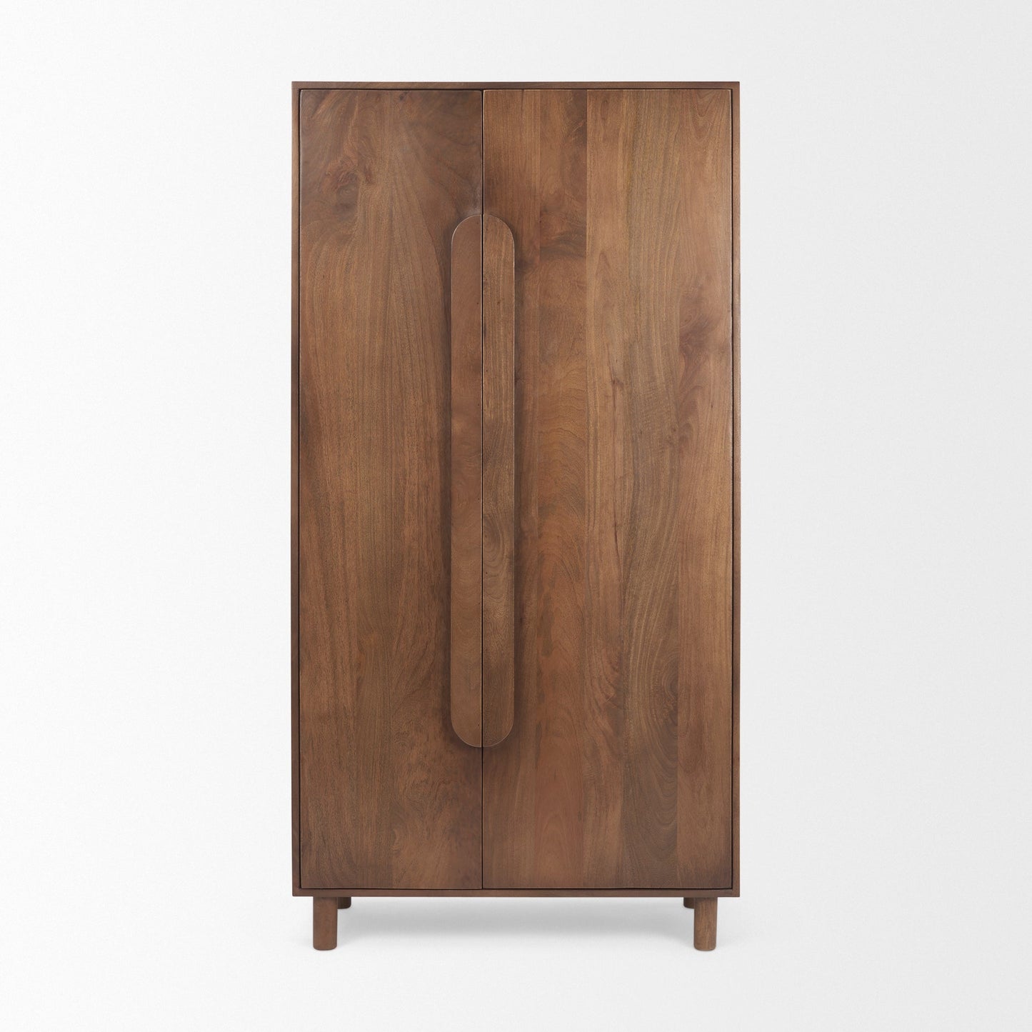 Astrid Solid Wooden Brown Armoire