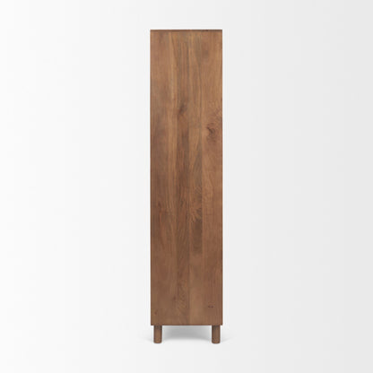 Astrid Solid Wooden Brown Armoire