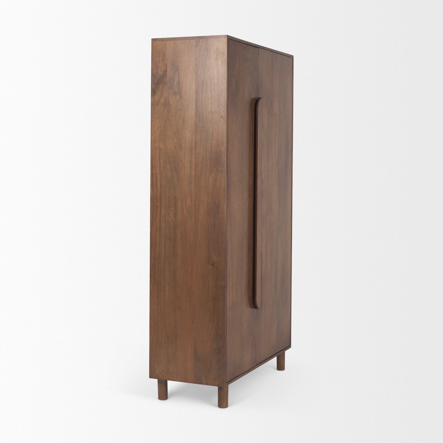 Astrid Solid Wooden Brown Armoire