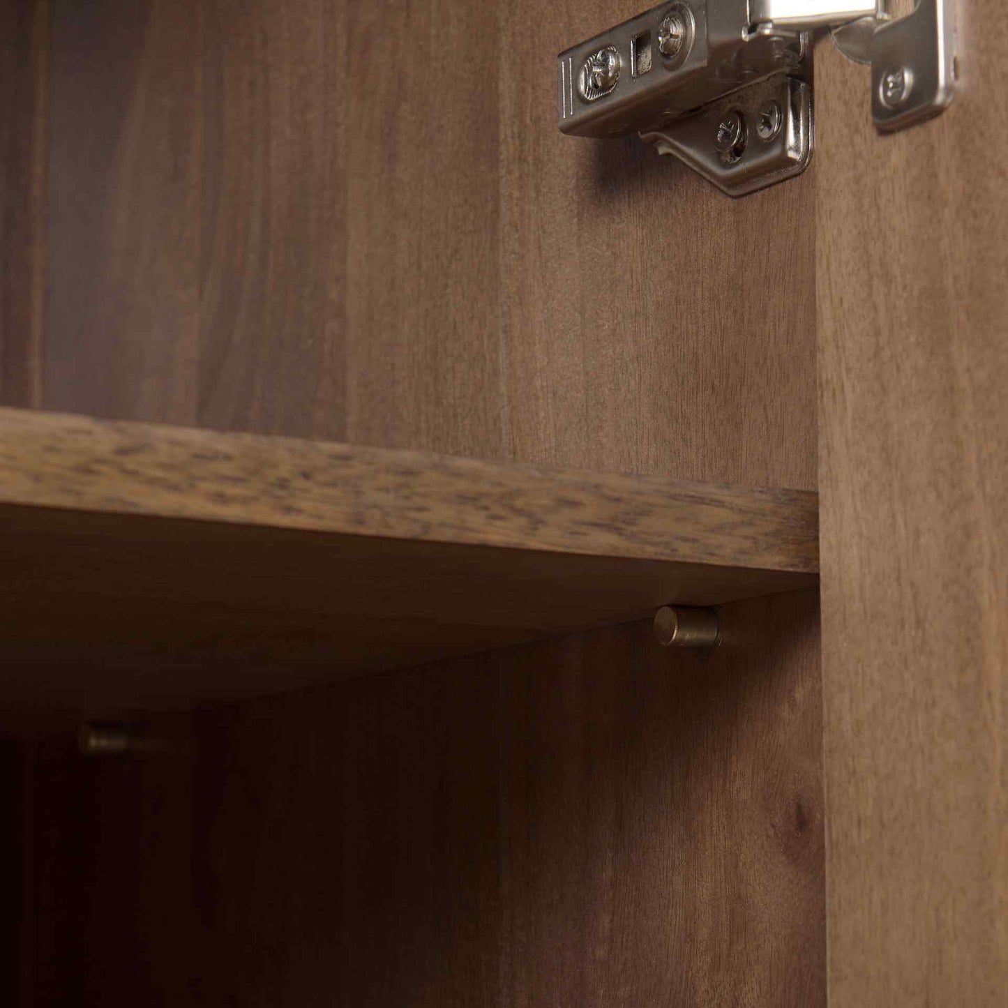 Astrid Solid Wooden Brown Armoire