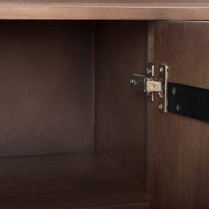 Lillie Four Doors Wood Sideboard