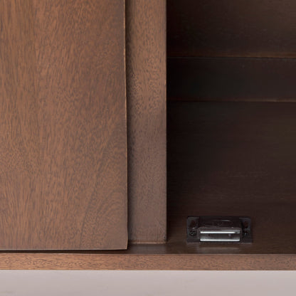 Lillie Four Doors Wood Sideboard