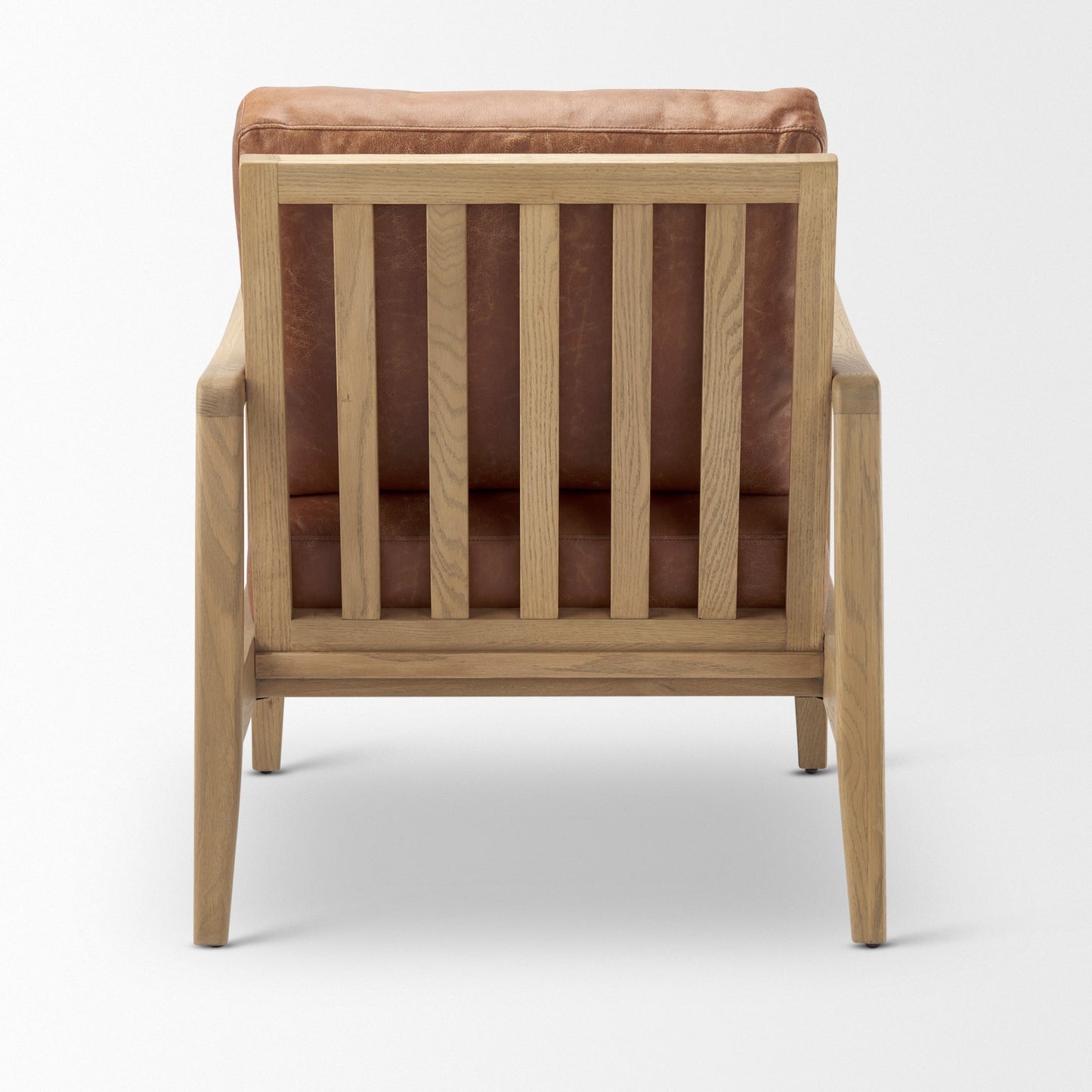 Raeleigh Faux Leather Accent Chair