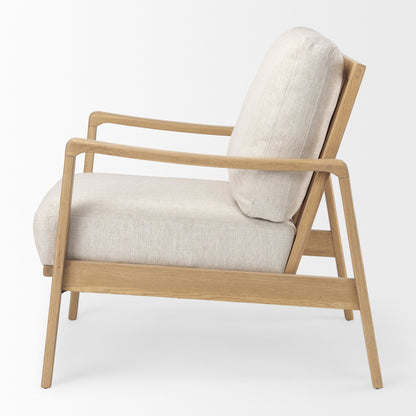 Raeleigh Faux Leather Accent Chair